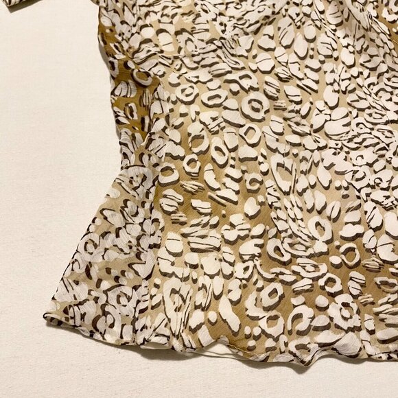 Bob Mackie Leopard Print w Built in Tank Top Womans Size 6 - Picture 6 of 16